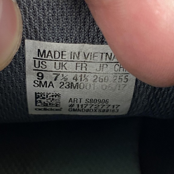 Adidas Terrex Shoes Mens Size 9 Blue Trail‎ Running Athletic Outdoor S80906 Grip - Picture 7 of 11